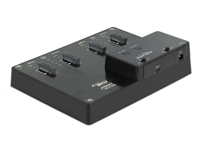 Delock 64124 M.2 Docking Station For 4 X M.2 Nvme Pcie Ssd With Clone Function