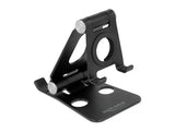 Delock 18430 Smartphone And Smartwatch Stand Holder Adjustable Black