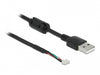 Delock 96001 Usb 2.0 Connection Cable For 4 Pin Camera Modules V6 1.5 M