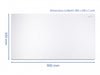 Delock 12044 Mouse Pad 900 X 500 X 2 Mm White