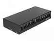 Delock 43415 Keystone Patch Panel 12 Port Black