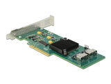 Delock 90061 8 Port Sata Pci Express X8 Card With Connection Cable