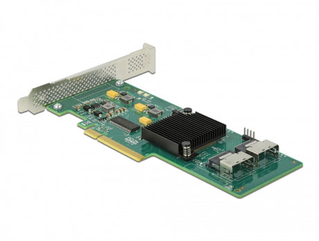 Delock 90061 8 Port Sata Pci Express X8 Card With Connection Cable