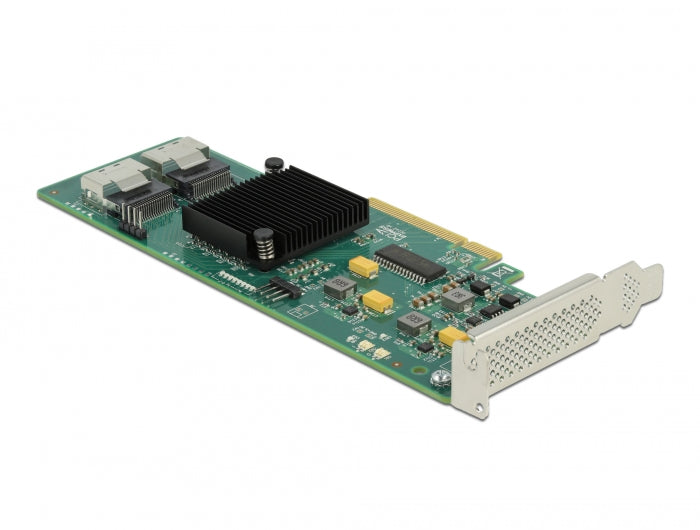 Delock 90061 8 Port Sata Pci Express X8 Card With Connection Cable