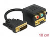 Delock 65061 Adapter Dvi 24+5 Male To Vga + 3 X Rca Female