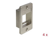 Delock 86413 Keystone Holder For Cases 4 Pieces