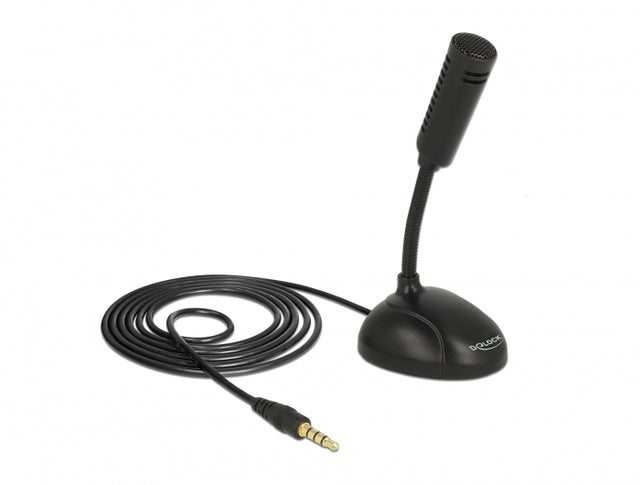 Delock 65872 Condenser Microphone Omni-Directional For Smartphone