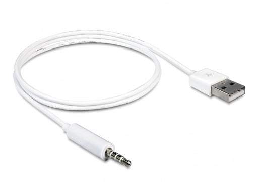 Delock 83182 Cable Usb-A Male > Stereo Jack 3.5 Mm Male 4 Pin Ipod Shuffle 1 M