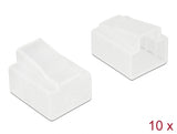 Delock 64016 Dust Cover For Rj45 Plug 10 Pieces Transparent