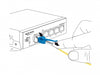 Delock 85083 Cable Optical Fibre Lc > Lc Singlemode Os2 Uniboot 1 M