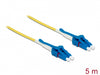 Delock 85086 Cable Optical Fibre Lc > Lc Singlemode Os2 Uniboot 5 M