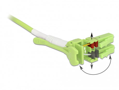 Delock 85689 Cable Optical Fibre Lc > Lc Multi-Mode Om5 Uniboot 2 M