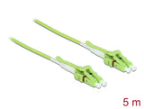 Delock 85691 Cable Optical Fibre Lc > Lc Multi-Mode Om5 Uniboot 5 M