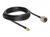 Delock 89418 Antenna Cable N Plug > Sma Plug Cfd200/Rf200 5 M Low Loss