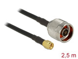 Delock 89420 Antenna Cable N Plug To Sma Plug Lmr/Cfd200 2.5 M Low Loss