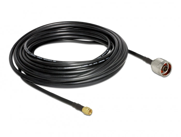 Delock 89421 Antenna Cable N Plug > Sma Plug Cfd200 10 M Low Loss