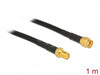 Delock 89423 Antenna Cable Rp-Sma Plug > Rp-Sma Jack Cfd/Rf200 1 M Low Loss