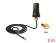 Delock 89487 Ism 433 Mhz Antenna Sma Plug 2 Dbi Roof Mount Outdoor