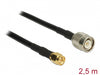 Delock 89506 Antenna Cable Tnc Plug > Sma Plug Cfd200 2.5 M Low Loss