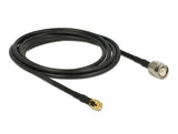 Delock 89506 Antenna Cable Tnc Plug > Sma Plug Cfd200 2.5 M Low Loss