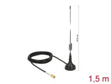 Delock 89612 Wlan 802.11 B/G/N Antenna Smb Plug 2 Dbi Fixed Omnidirectional