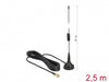 Delock 89613 Gsm / Umts / Lte Antenna Sma Plug 2 Dbi Fixed Omnidirectional