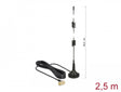 Delock 89614 Lte Antenna Sma Plug 90° 2.5 Dbi Fixed Omnidirectional