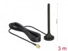 Delock 89618 Lte Antenna Sma Plug 2 Dbi Fixed Omnidirectional