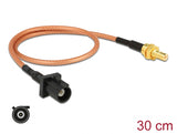 Delock 89676 Antenna Cable Fakra A Plug > Smb Plug Rg-316 30 Cm