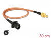 Delock 89676 Antenna Cable Fakra A Plug > Smb Plug Rg-316 30 Cm