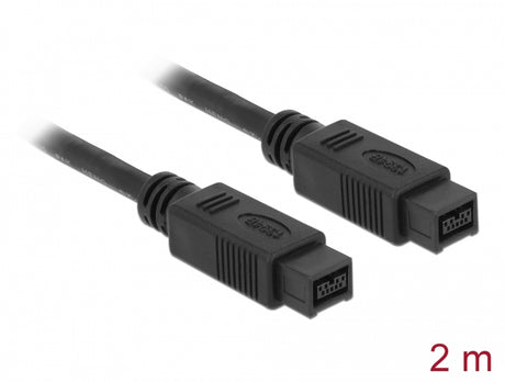 Delock 82599 Cable Firewire 9 Pin Male > 9 Pin Male 2 M