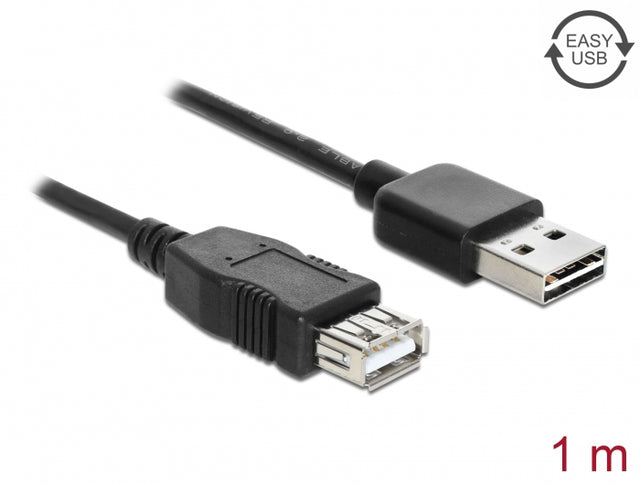 Delock 83370 Extension Cable Easy-Usb 2.0 Type-A Male