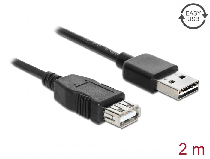 Delock 83371 Extension Cable Easy-Usb 2.0 Type-A Male