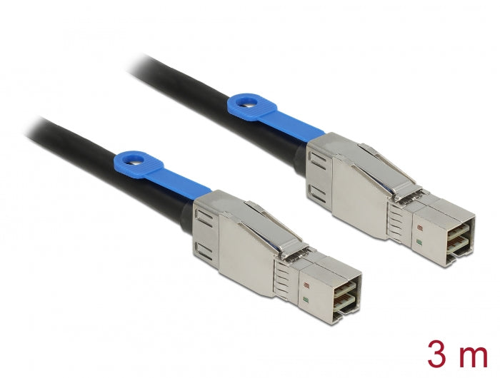 Delock 83396 Cable Mini Sas Hd Sff-8644 > Mini Sas Hd Sff-8644 3 M