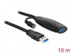 Delock 83415 Cable Usb 3.0 Extension, Active 10 M