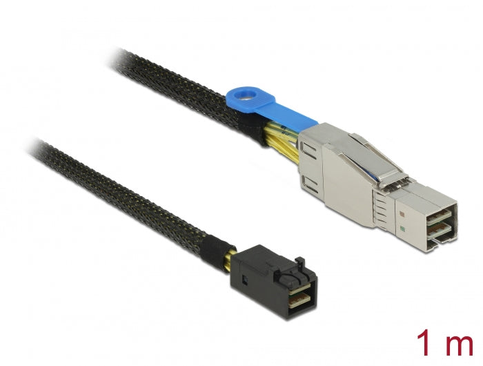 Delock 83618 Cable Mini Sas Hd Sff-8644 > Mini Sas Hd Sff-8643 1 M