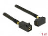 Delock 83643 Cable Mini Sas Hd Sff-8643 > Mini Sas Hd Sff-8643 Angled 1 M