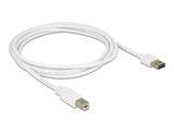 Delock 83687 Cable Easy-Usb 2.0 Type-A Male > Usb 2.0 Type-B Male 2 M White