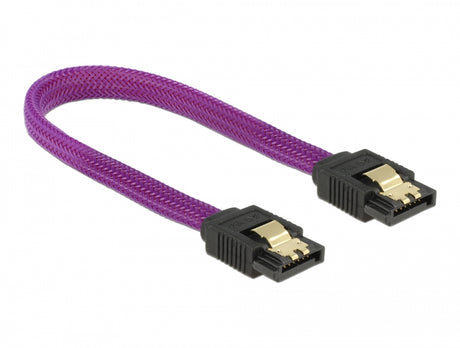 Delock 83689 Sata 6 Gb/S Cable 20 Cm Violet