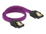 Delock 83690 Sata 6 Gb/S Cable 30 Cm Violet