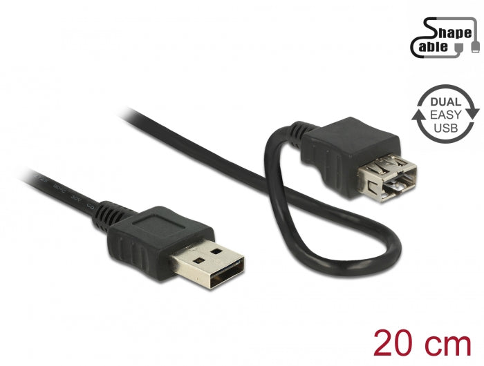 Delock 83662 Cable Easy-Usb 2.0 Type-A Male