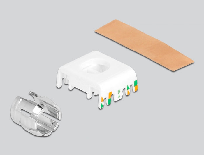 Delock 87032 Keystone Module Rj45 Jack To Lsa Cat.6A Toolfree Shielded