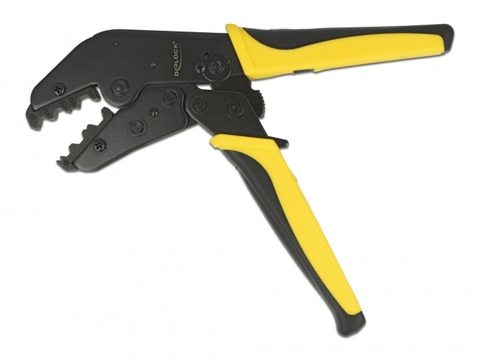 Delock 90528 Universal Coax Crimping Tool For 4 Different Diameters Angled