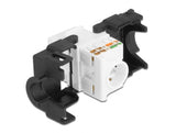 Delock 87034 Keystone Module Rj45 Jack To Lsa Cat.6A 180° Toolfree