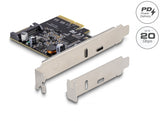 Delock 90074 Pci Express X4 Card To 1 X Usb 20 Gbps