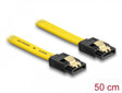 Delock 82809 Sata 6 Gb/S Cable 50 Cm Yellow