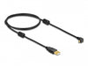 Delock 83148 Cable Usb-A Male > Usb Micro-B Male Angled 90° Up / Down