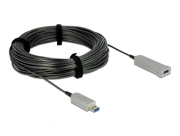 Delock 83740 Active Optical Cable Usb 5 Gbps Type-A Male To Type-A Female 50 M