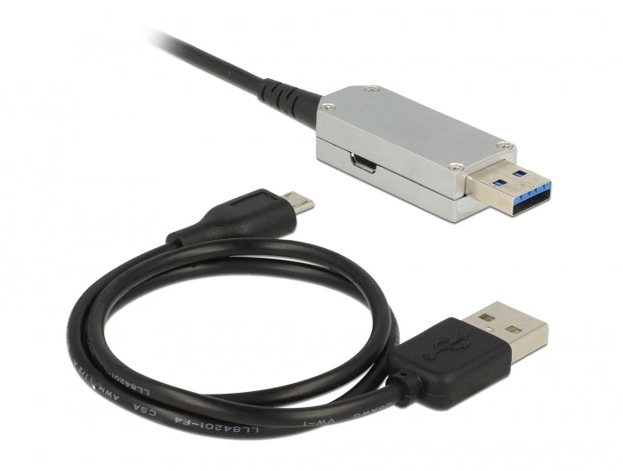 Delock 83740 Active Optical Cable Usb 5 Gbps Type-A Male To Type-A Female 50 M