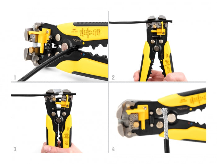 Delock 90553 Multi-Function Tool For Crimping And Stripping Of Coaxial Cable